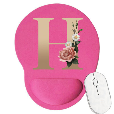 Mouse Pad Gaming MousePad Premium Mousepad Viteză și control Desk Pad Covoraș roz Covor de birou de calitate superioară Gold Letter Series