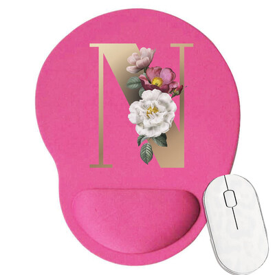 Mouse Pad Gaming MousePad Premium Mousepad Viteză și control Desk Pad Covoraș roz Covor de birou de calitate superioară Gold Letter Series