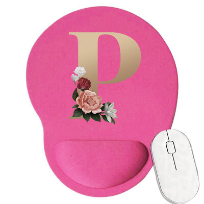 Mouse Pad Gaming MousePad Premium Mousepad Viteză și control Desk Pad Covoraș roz Covor de birou de calitate superioară Gold Letter Series