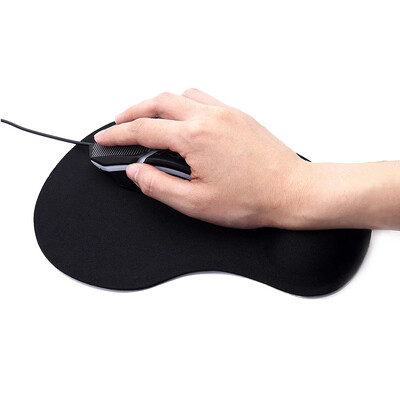 Ergonomisks plaukstas balsta peles paliktnis, ērts plaukstas locītavas atbalsts, neslīdošs peļu paklājiņš, mīksts purpursarkans ziedu sērijas peles paliktnis PC klēpjdators