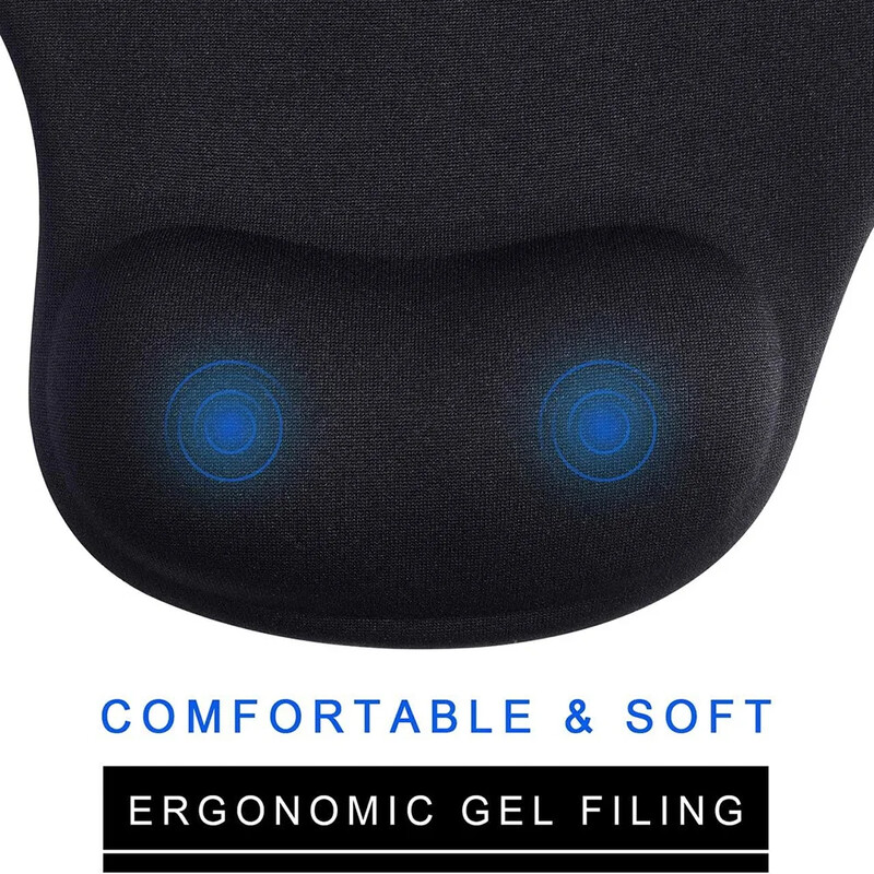 Mouse Pad Covoraș de birou pentru PC Laptop Tapete de mouse ergonomice anti-alunecare Tampoane pentru încheietură Seria de scrisori Accesorii de birou Covorașe de mouse