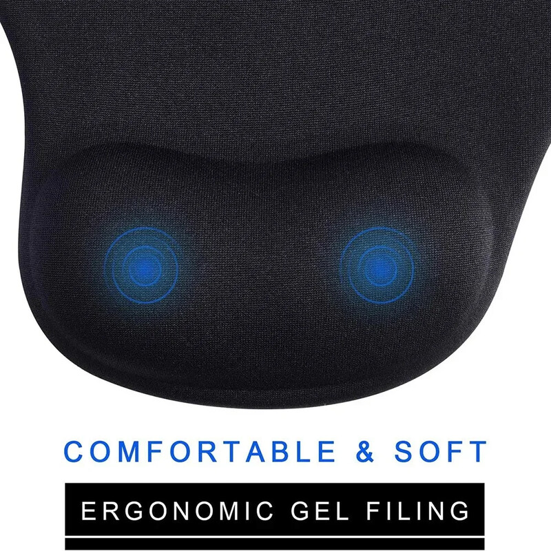 Tampă mouse-ul antiderapant pentru gaming pentru laptop Tampă de mouse premium pentru viteză și control pentru birou Covoraș pentru mouse din seria cu litere roz Covoraș de birou de calitate superioară