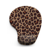 Mouse Pad cu imprimeu leopard pentru încheietura mâinii, ergonomic, moale, anti-alunecare, suport pentru suport pentru încheietura mâinii, mouse Pad pentru computer pentru birou, computer