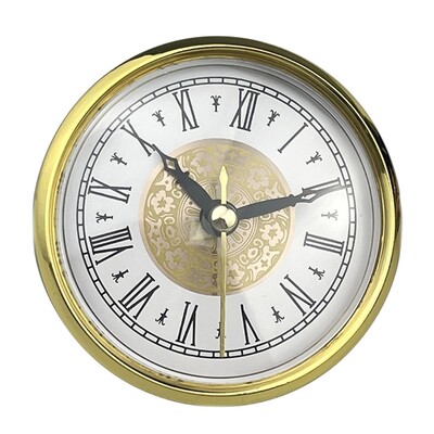 Inserție de ceas de 80 mm Cap de ceas Cifre arabă Cifre romane Inserție de ceas Adaugă farmec oricărui spațiu Citește cu ușurință