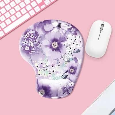 Új univerzális, kényelmes, csúszásmentes csuklótámaszos egérpad Ergonomikus kéztámasztó egérszőnyeg Játékos egérpad olajfestmény egérpad