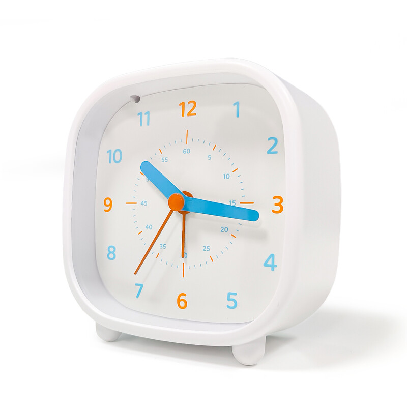 Ceas deșteptător pentru învățare pentru studenți noi Ceas de masă cu lumină de noapte pentru copii Ceas cu alarmă pentru cap de pat