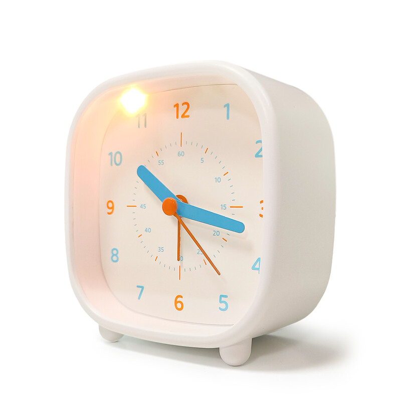 Ceas deșteptător pentru învățare pentru studenți noi Ceas de masă cu lumină de noapte pentru copii Ceas cu alarmă pentru cap de pat