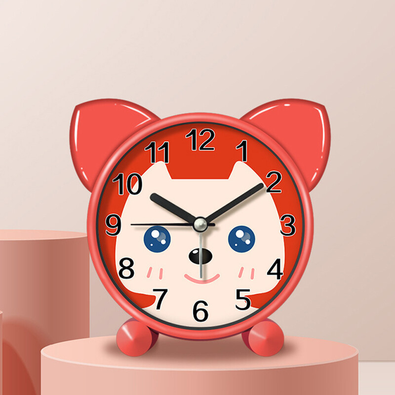 Творчески детски будилник за ученици Спалня Настолен компютър Деца Ранно детство Будилник Без звук