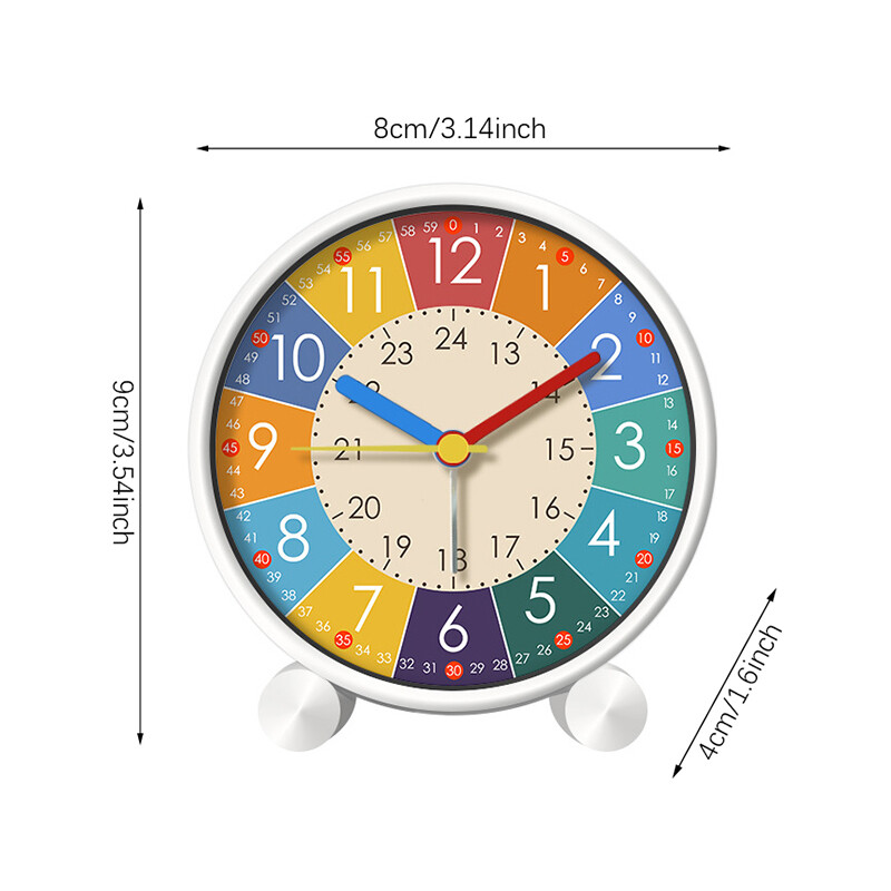 Творчески детски будилник за ученици Спалня Настолен компютър Деца Ранно детство Будилник Без звук