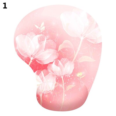 Tampă de mouse moale pentru suport pentru încheietura mâinii Suport de mână ergonomic din silicon Covoraș pentru șoareci de gaming antiderapant Mousepad confortabil pentru PC, laptop, computer