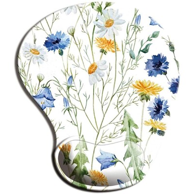 Tampă de mouse moale pentru suport pentru încheietura mâinii Suport de mână ergonomic din silicon Covoraș pentru șoareci de gaming antiderapant Mousepad confortabil pentru PC, laptop, computer