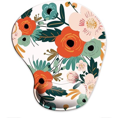 Tampă de mouse moale pentru suport pentru încheietura mâinii Suport de mână ergonomic din silicon Covoraș pentru șoareci de gaming antiderapant Mousepad confortabil pentru PC, laptop, computer