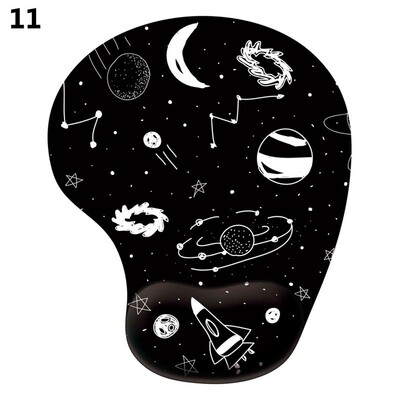 Tampă de mouse moale pentru suport pentru încheietura mâinii Suport de mână ergonomic din silicon Covoraș pentru șoareci de gaming antiderapant Mousepad confortabil pentru PC, laptop, computer