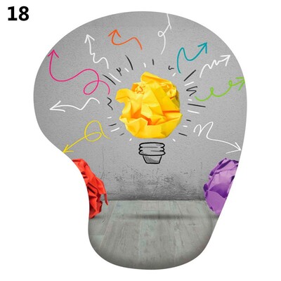 Tampă de mouse moale pentru suport pentru încheietura mâinii Suport de mână ergonomic din silicon Covoraș pentru șoareci de gaming antiderapant Mousepad confortabil pentru PC, laptop, computer