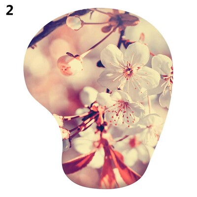 Tampă de mouse moale pentru suport pentru încheietura mâinii Suport de mână ergonomic din silicon Covoraș pentru șoareci de gaming antiderapant Mousepad confortabil pentru PC, laptop, computer