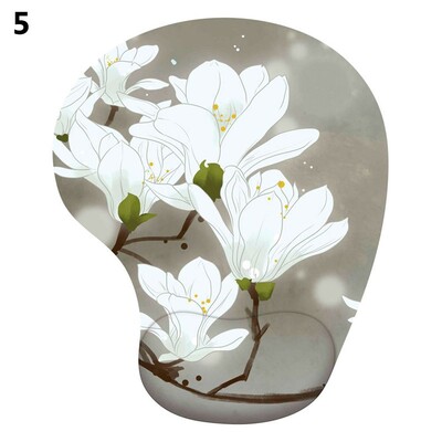 Tampă de mouse moale pentru suport pentru încheietura mâinii Suport de mână ergonomic din silicon Covoraș pentru șoareci de gaming antiderapant Mousepad confortabil pentru PC, laptop, computer