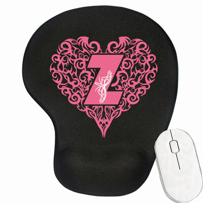 Mouse Pad Covoraș pentru mouse Suport ergonomic pentru încheietura mâinii Suport confortabil pentru încheietură Covoraș antiderapant pentru PC, laptop, computer, serie de scrisori de dragoste