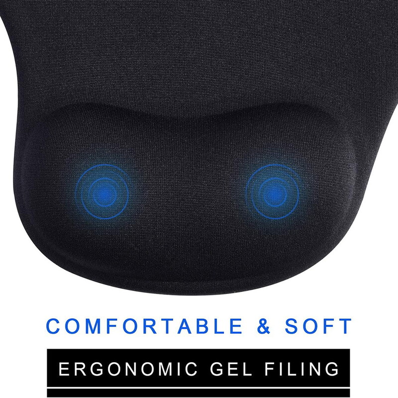 Mouse Pad Covoraș pentru mouse Suport ergonomic pentru încheietura mâinii Suport confortabil pentru încheietură Covoraș antiderapant pentru PC, laptop, computer, serie de scrisori de dragoste