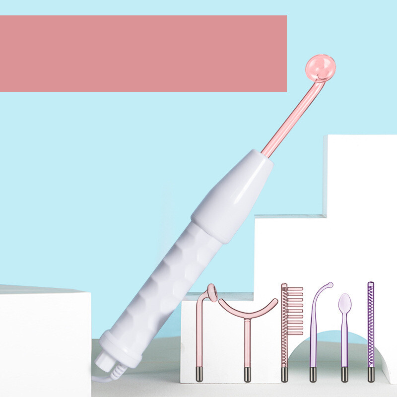 Set de instrumente pentru electroterapie de înaltă frecvență Set de 7 bucăți Set de 4 bucăți Set de 6 bucăți Accesorii pentru instrumente de frumusețe Tub de electroterapie din sticlă Electroterapie