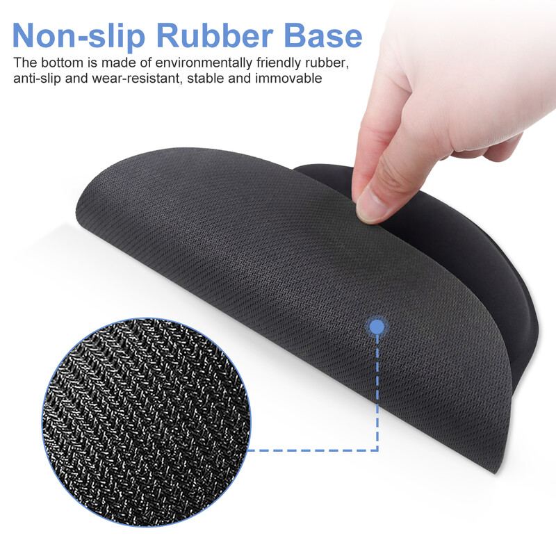 1 buc Tampă de mouse pentru încheietura mâinii cu model de peisaj, ergonomică, moale, anti-alunecare, suport pentru suport pentru încheietura mâinii, mouse pad pentru computer, pentru birou, PC