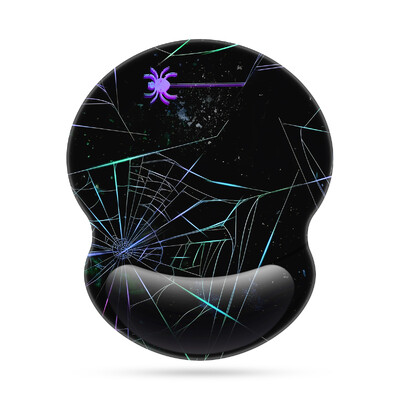 1 buc. Tampă de mouse cu model simplu, neagră, pentru încheietura mâinii, ergonomică, moale, anti-alunecare, suport pentru sprijin pentru încheietura mâinii, tampă de mouse pentru computer, pentru cadou de birou, PC