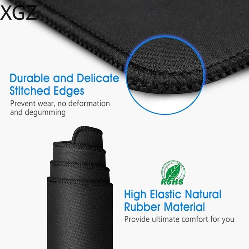 XS 290×250 ръчно рисувана подложка за мишка с шарка на вълшебна сова, подходяща за офис и домашна употреба, неплъзгаща се основа, фини шевове, може да се пере