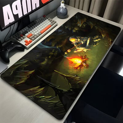 Mouse Pad XXL Anime Gamer Outer Wilds Egérpad Laptop Universe Space Solar System HD asztali szőnyeg PC játék kiegészítők billentyűzet pad