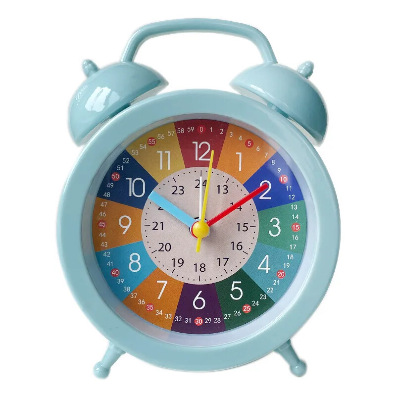 Пластмасови будилници за деца Ранно образование Безшумни нощни часовници за момчета и момичета с малки будилници за ученици