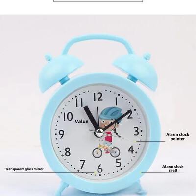 Многофункционален детски будилник Моден сладък часовник за обучение Преподавателски часовник Нощен подарък за студенти Спалня