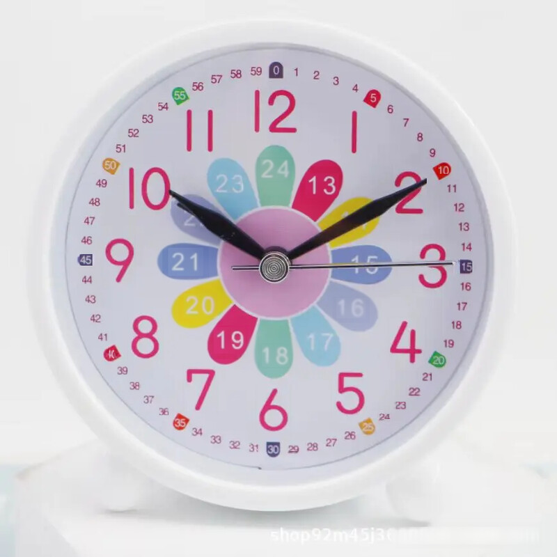 Многофункционален детски будилник Моден сладък часовник за обучение Преподавателски часовник Нощен подарък за студенти Спалня