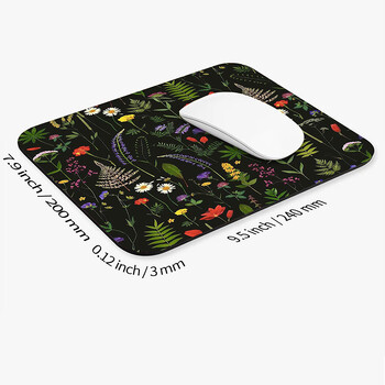 Ins Flower Style Mouse Pad παχύρρευστο Αντιολισθητικό Επιτραπέζιο Ματάκι γραφείου Ελαιογραφία Στυλ ποντικιού Μοκέτα με λαστιχένια βάση επιφάνειας εργασίας