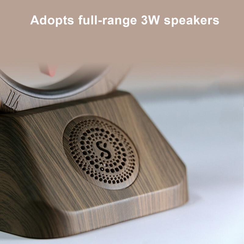 Bluetooth високоговорител Creative Retro Reverse Clock Speaker Вътрешен безжичен MP3 преносим ретро високоговорител Home Music Home Deco