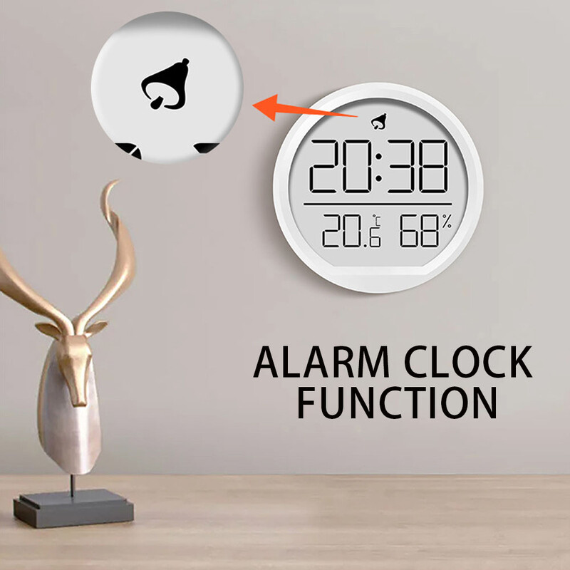 LED цифров будилник Електронен цифров будилник Екран Настолен часовник за домашен офис Подсветка Температурен дисплей
