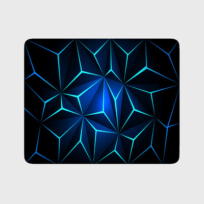 Geometrikus egérpad Kis egérpad Számítógépes asztali szőnyeg Overlock gumi PC billentyűzet kiegészítők Egérszőnyeg Laptop Billentyűzet
