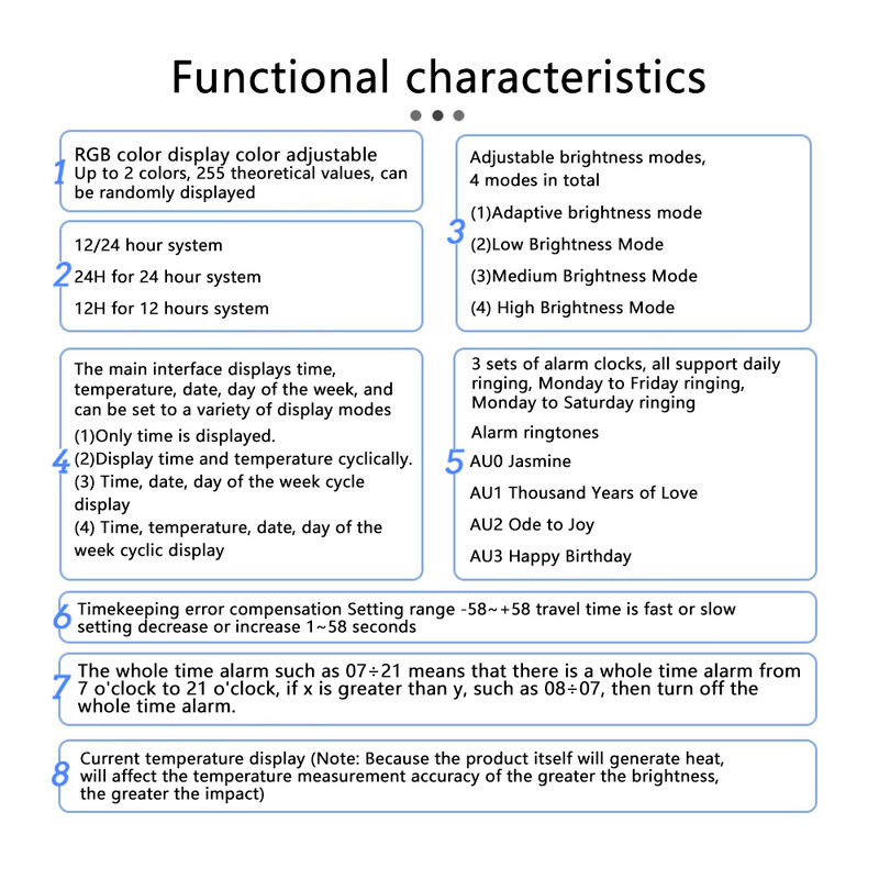 Настолен часовник RGB Ослепителен цветен цифров дисплей Направи си сам Седалка Настолен часовник Дата Температура Прост вятър Направи си сам Комплект Упражнение за заваряване