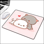 Клавиатура Gaming Mouse Pad Xl Peach Mochi Cat Pc Mat Mausepad Gamer Rug Cs Go Mousepad Anime Mouse Mats Xxl Computer Desk Carpet