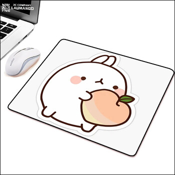 Πληκτρολόγιο Gaming Mouse Pad Xl Peach Mochi Cat Mat Pc Mausepad Gamer Rug Cs Go Mousepad Anime Mouse Mats Xxl Χαλί γραφείου υπολογιστή