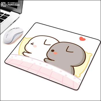 Πληκτρολόγιο Gaming Mouse Pad Xl Peach Mochi Cat Mat Pc Mausepad Gamer Rug Cs Go Mousepad Anime Mouse Mats Xxl Χαλί γραφείου υπολογιστή