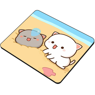 Клавиатура Gaming Mouse Pad Xl Peach Mochi Cat Pc Mat Mausepad Gamer Rug Cs Go Mousepad Anime Mouse Mats Xxl Computer Desk Carpet
