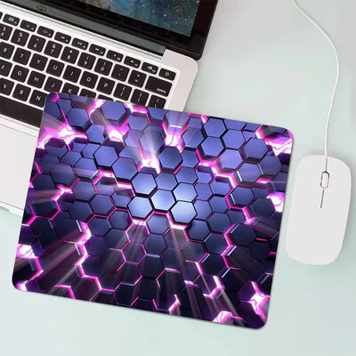 Аниме Hexagonal Honeycomb Mouse Pad Аксесоари за игри Gabinete PC Gamer Компютърна клавиатура Подложка за бюро Гумена лаптоп Малка подложка за мишка