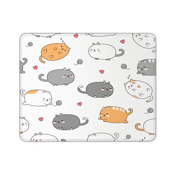 Μικρό gaming Pad για ποντίκι υπολογιστή Cute Cat Mousepad Gamer Αξεσουάρ γραφείου για επιτραπέζιο χαλάκι Πληκτρολόγιο Mause χαλί ταχύτητας χαλί