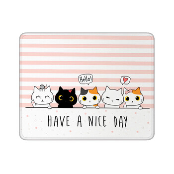 Have A Nice Day Table Mat Mause Pad Gaming Accessories Pc Gamer Girl Mousepad Company Game Mats Desk Accessory Mouse Anime Cute