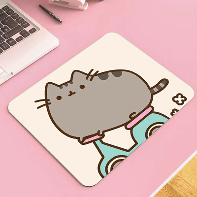 Lovly Pusheens Cat kis egérpad PC számítógép egér szőnyeg Laptop egerek egérpad Íróasztal szőnyeg Tartozékok 18x22 25x29cm