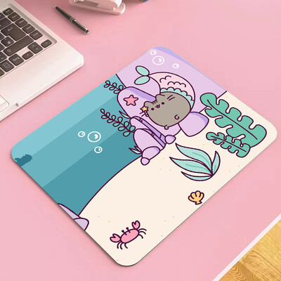 Lovly Pusheens Cat kis egérpad PC számítógép egér szőnyeg Laptop egerek egérpad Íróasztal szőnyeg Tartozékok 18x22 25x29cm