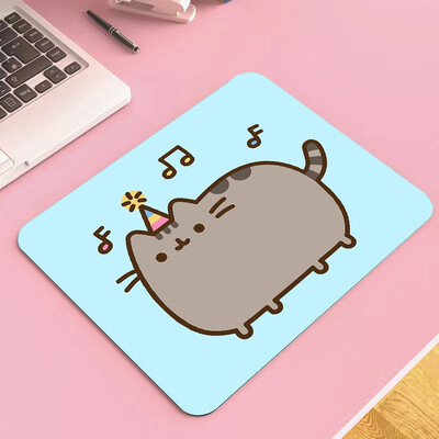 Lovly Pusheens Cat kis egérpad PC számítógép egér szőnyeg Laptop egerek egérpad Íróasztal szőnyeg Tartozékok 18x22 25x29cm