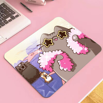 Lovly Pusheens Cat kis egérpad PC számítógép egér szőnyeg Laptop egerek egérpad Íróasztal szőnyeg Tartozékok 18x22 25x29cm