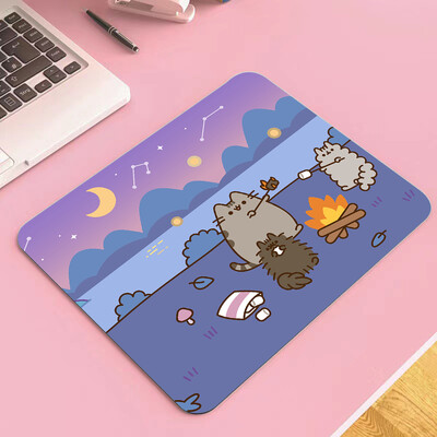 Lovly Pusheens Cat kis egérpad PC számítógép egér szőnyeg Laptop egerek egérpad Íróasztal szőnyeg Tartozékok 18x22 25x29cm