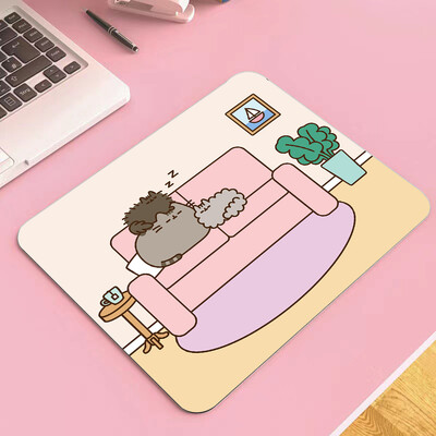 Lovly Pusheens Cat kis egérpad PC számítógép egér szőnyeg Laptop egerek egérpad Íróasztal szőnyeg Tartozékok 18x22 25x29cm