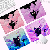 The Cat on the Clouds Covoraș de masă încântător Mic Cele mai bine vândute PC desktop cu imprimare HD 180x220x2mm Accesorii pentru jocuri de dimensiuni mari mouse pad