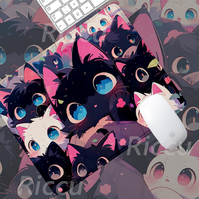 The Cat on the Clouds Covoraș de masă încântător Mic Cele mai bine vândute PC desktop cu imprimare HD 180x220x2mm Accesorii pentru jocuri de dimensiuni mari mouse pad